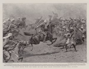 The First Brush with the Enemy on the Nile, Major Murdoch